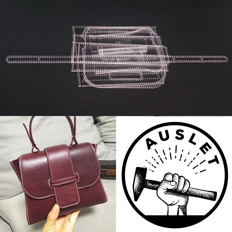 Acrylic Messenger Bag, Leather Cutting Die, Acrylic Template